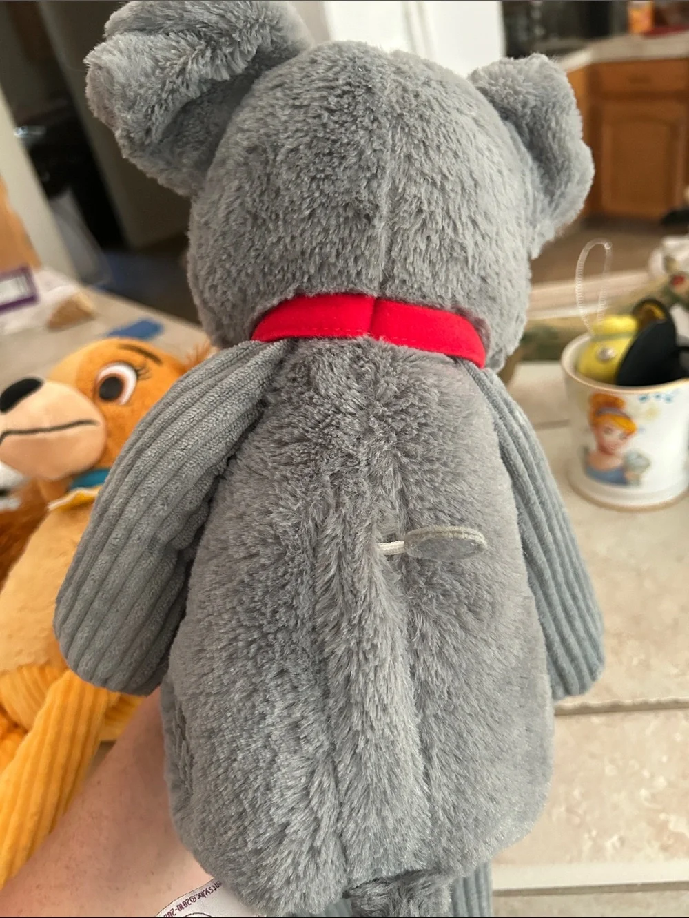 Scentsy Plush Scent Pak Dog Duo in Yellow and Gray
